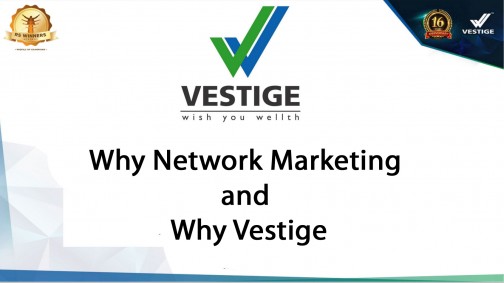 Why Network Marketing and Why Vestige